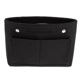 Max Felt Tote Handbag Purse Organizer Insert Divider Shaper Bag in Bag Black