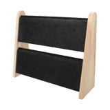 Maxbell Necklace Display Stand Storage Holder Easel Organizer for Dresser Home Decor Black