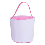 Maxbell Spring Easter Eggs Hunting Bags Treats Gift Bags for Holiday Shopping Daily Pink