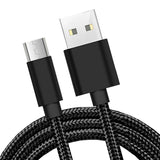 Maxbell Heavy Duty USB Charger Charging Lead Data Cable 2M for Android Black