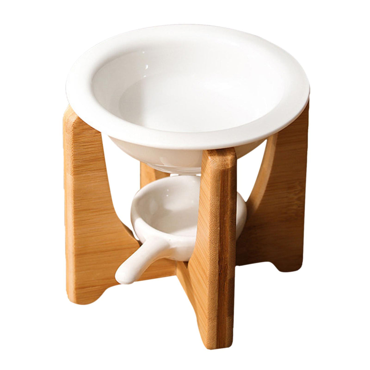 Maxbell Essential Oil Burner Decorative Fragrance Diffuser for Meditation Holiday Decor Straight Legs