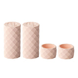 Maxbell 4x Bike Handlebar Tapes Anti Vibration Professional Silicone Handlebar Grips pink