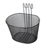 Maxbell Front Rear Bike Basket Cycling Hanging Bike Basket for Road Bikes Kids Bikes