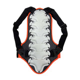 Maxbell Children Back Protector Motocross Protection Guard for Riding Downhill M White
