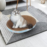 Maxbell Cat Scratcher Cardboard Lounge Bed Corrugated Scratch Pad for Scratching 40cmx30cmx9cm