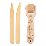 Maxbell Bone Folder Fittings Durable Sewing Tools Seam Roller for Quilting Wallpaper