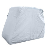 Maxbell Waterproof Golf Cart Storage Cover UV Protect Cover for Club Car L Silver