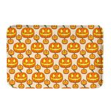 Maxbell Halloween Nonslip Bathroom Mat Halloween Flannel Floor Carpet Bedside Rug C