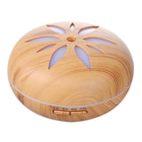 Maxbell Au Plug Wood Grain Mute 24V Electric LED 7 Color Fragrance Diffuser 500ml+RC