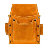 Max Multi-purpose Carpenter Yellow Cowhide Tool Pouches Thicken Wear-resistance