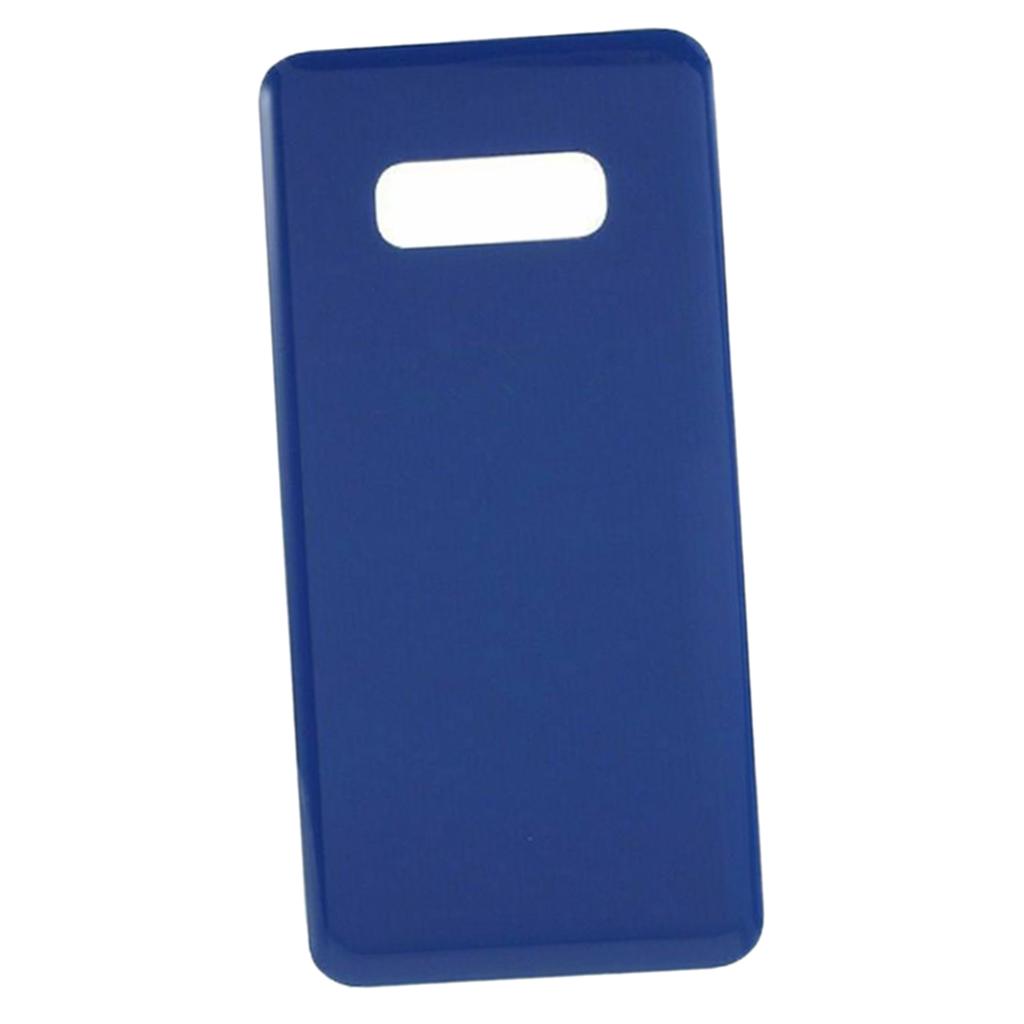Maxbell Rear Battery Glass Cover Housing Back Cover Replacement for Samsung Blue