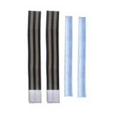Maxbell Reflective Bands Wristband Reflector Tape Strips for Night Jogging Sports 35cm Black