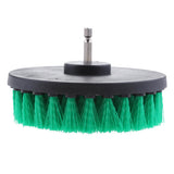 Max Power Scrubber Cleaning Drill Brush Tub Cleaner Green Medium Brush 5inch
