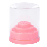 Maxbell 48 Holes Nail Drill Bit Holder Stand Displayer Nail Art Manicure Tools Box