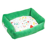 Maxbell Pet Kennel Cats Dogs Bed Rectangle Cushion Warm Cloth Mat Pets Supplies Nest