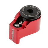 Maxbell Alloy Shock Absorber Cover Protector Anti-theft For Motorbike Scooters Red
