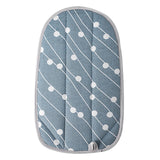 Maxbell Portable Ironing Gloves Heat Resistant for Bed Apartment Ironing Board Blue Round