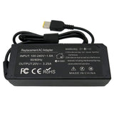 Maxbell Laptop Power Adapter Cable AC 100-240V 1.6A Input DC 20V 3.25A 65W Output