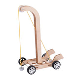 Max Wooden DIY Educational Science Gravity Car Toy Experiment Kits for Kids