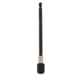 Maxbell 1Pc 1/4 Screwdriver Extension Quick Release Hex Shank Holder Drill Bit Black 150mm