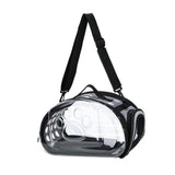 Maxbell Cats Travel Carrier Comfortable Clear Detachable for Camping Small Dogs 36cmx20cmx22cm