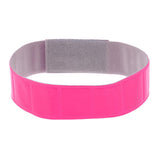 Maxbell Outdoor Sports Reflective Wristband Armband Leg Strap pink
