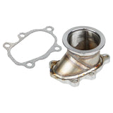 Maxbell 2.5inch V Band Clamp Flange for T25 T28 GT25 GT28 Auto Accessories Durable