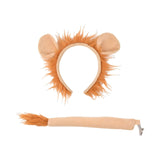 Maxbell Lion Costume Lion Tail Ears Dress up Decorative for Show New Year Toddlers