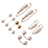 Maxbell 10Pcs Women Brooch Pins Shawl Clips Collar Safety Pin for Clothes