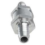 Max One Way Fuel Non Return Check Valve Petrol Diesel Oil Water Aluminium 10mm