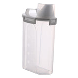 Maxbell Rice Storage Bin Sealed Lid with Measuring Cup Food Container for Grain Nuts