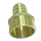 Max Brass Barbed Hose Fitting Connector Adapter Male Pipe 40mm Barb Dia