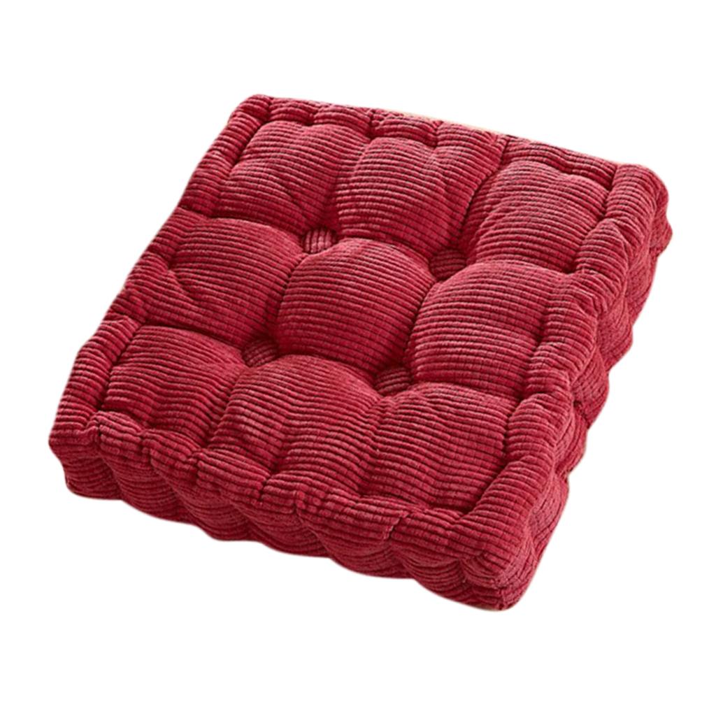 Max Maxb Home Car Sofa Office Square Seat Chair Cushion Pad P Rose Red