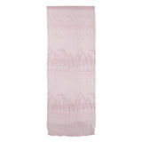 Max 1 Panel Plum blossom Embroidered Voile Blockout Curtains  Pink _100x270cm