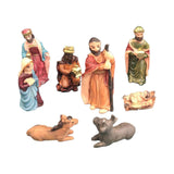 Maxbell 8x Nativity Figurines Set Birth of Jesus Christmas Ornament