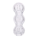 Maxbell Clear Silicone Men Delay Lasting Trainer Exerciser Expander Massager Toy 02
