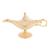 Maxbell Aladdin Genie Light Lamp Jewelry Holder, Home Decoration, Gift White