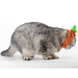 Maxbell Halloween Pumpkin Cat Hat Small Pet Dog Ornament Halloween Trick Treat Cap 2