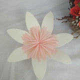 Maxbell Artificial Foam Flower Craft Birthday Wedding Party Decoration White