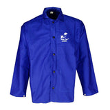 Max Weldas Welder Welding Jacket Protective Clothing Suit Safety Welding Blue XL