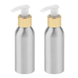 Max 2x Aluminum Spray Empty Pump Perfumes Bottle Shampoo Sprayer Atomizer  120ml