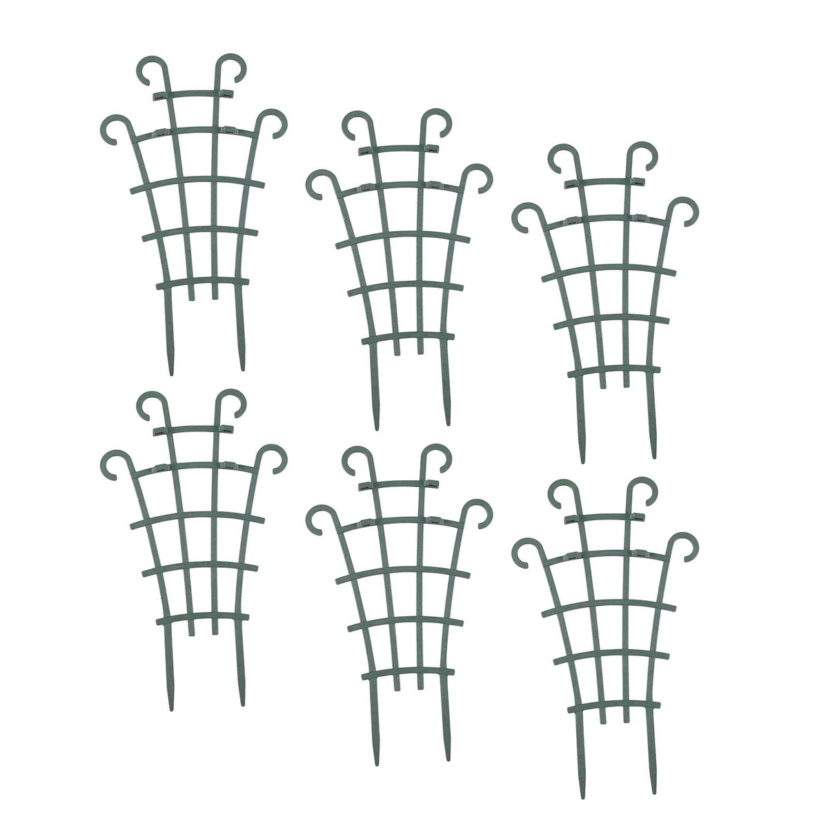 Maxbell Stackable Trellis for Climbing Plants Potted Trellis for Yard Patio Balcony 6 Pieces