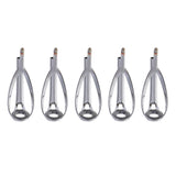 Max 5pcs Fishing Rod Pole Guides Tips Top Eye Rings Rod Repair Kit Size 3