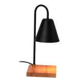 Maxbell Modern Electric Candle Warmer Burner Melter Lamp Light for Bedside Spa Black