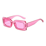 Maxbell Driving Glasses Traveling Travel Summer Rectangle Sunglasses for Women Men Rose Red