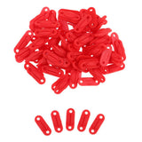 Maxbell 100 Pcs Badminton Racket Racquet Grommets Eyelets String Accessory Red  S