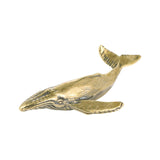 Maxbell Solid Brass Whales Goldfish Sculpture Crafts Office Decorations Decorative