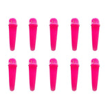 Maxbell 50Pcs Snap Hair Clips Cute Kids Girls Hairpin Duck-Bill Clips Gift Rose Red