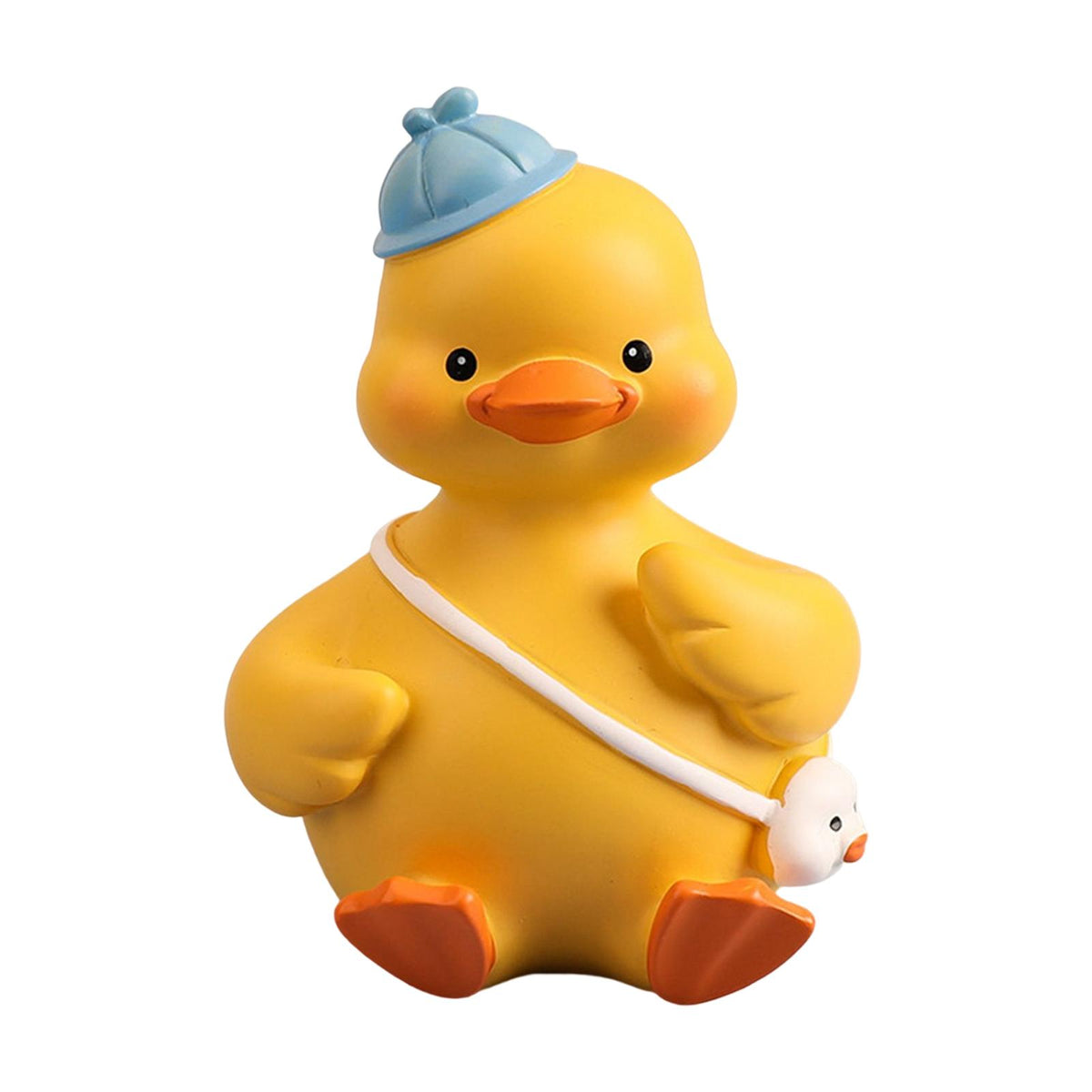 Maxbell Resin Duck Miniature Figurine Crafts Decorative Cute for Bar Cabinet Decor StyleD