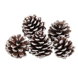 Maxbell 9pcs Christmas Pine Cones Baubles Xmas Tree Party Hanging Decorations